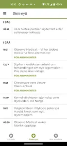 MedWatch Norge screenshot 2