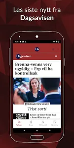 Dagsavisen screenshot 0