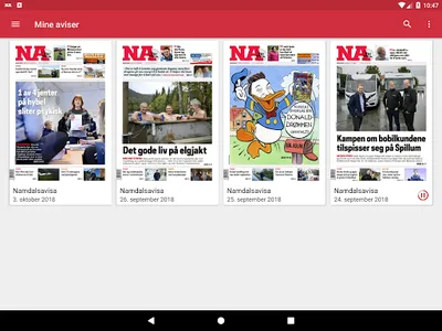 Namdalsavisa eAvis screenshot 14