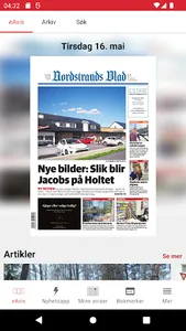 Nordstrands Blad eAvis screenshot 0