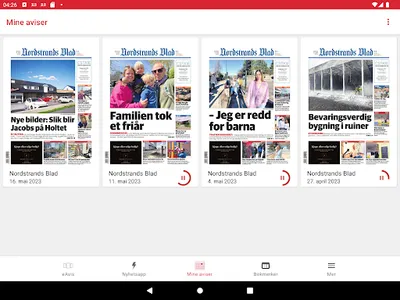 Nordstrands Blad eAvis screenshot 14