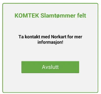 KOMTEK Slamtømmer felt - mobil screenshot 1