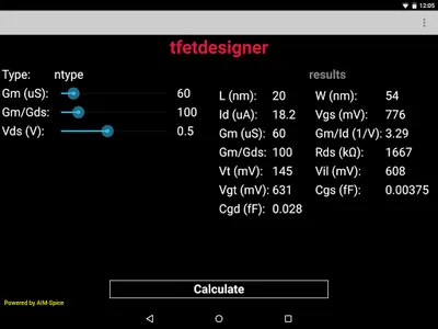 tfetdesigner screenshot 2