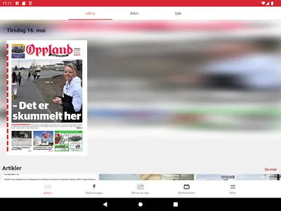 Oppland Arbeiderblad eAvis screenshot 10