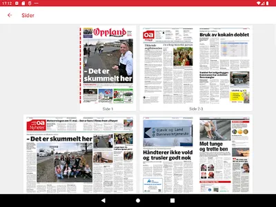 Oppland Arbeiderblad eAvis screenshot 14