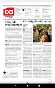 Oppland Arbeiderblad eAvis screenshot 9