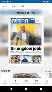 Østlandets Blad eAvis screenshot 0