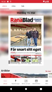 Rana Blad eAvis screenshot 0