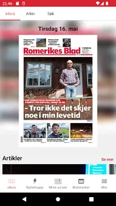 Romerikes Blad eAvis screenshot 0