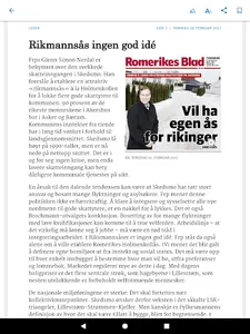 Romerikes Blad eAvis screenshot 11