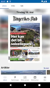 Ringerikes Blad eAvis screenshot 0
