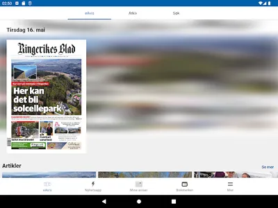 Ringerikes Blad eAvis screenshot 12