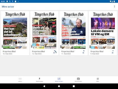 Ringerikes Blad eAvis screenshot 14