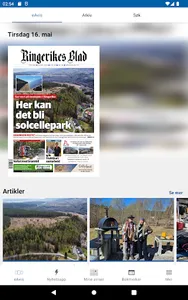 Ringerikes Blad eAvis screenshot 6