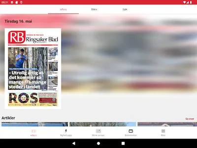 Ringsaker Blad eAvis screenshot 8