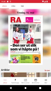 Rjukan Arbeiderblad eAvis screenshot 0