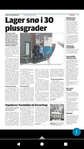 Rjukan Arbeiderblad eAvis screenshot 1