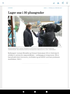 Rjukan Arbeiderblad eAvis screenshot 12
