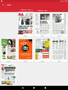 Rjukan Arbeiderblad eAvis screenshot 13