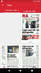 Rjukan Arbeiderblad eAvis screenshot 3