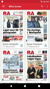 Rjukan Arbeiderblad eAvis screenshot 4