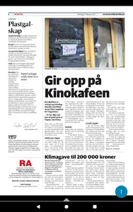 Rjukan Arbeiderblad eAvis screenshot 6