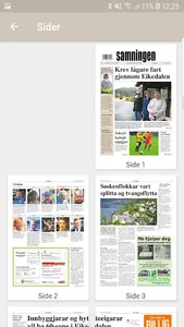 Samningen eAvis screenshot 2