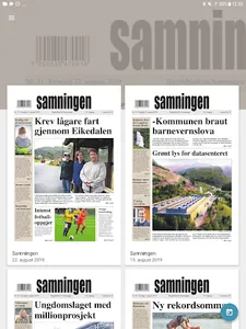Samningen eAvis screenshot 5