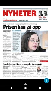 Sandefjords Blad eAvis screenshot 1