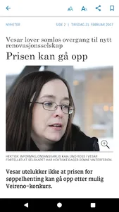 Sandefjords Blad eAvis screenshot 2