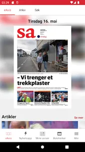 Sarpsborg Arbeiderblad eAvis screenshot 0