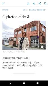 Sarpsborg Arbeiderblad eAvis screenshot 2