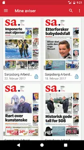 Sarpsborg Arbeiderblad eAvis screenshot 4