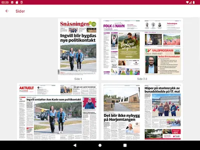 Snåsningen eAvis screenshot 16