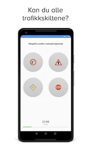 Trafikkskilt-spillet screenshot 0
