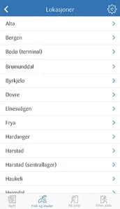 Mitt TINE intranet screenshot 3