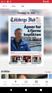 Tønsbergs Blad eAvis screenshot 0