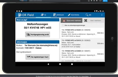 Open Route Field screenshot 1