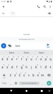 Divvun Keyboards screenshot 2