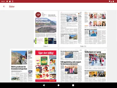 Vaksdalposten eAvis screenshot 14