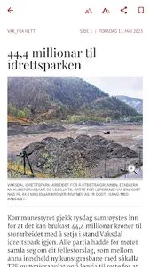 Vaksdalposten eAvis screenshot 2