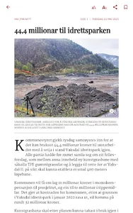 Vaksdalposten eAvis screenshot 8