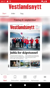 Vestlandsnytt eAvis screenshot 0