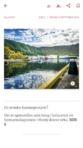 Vestlandsnytt eAvis screenshot 1