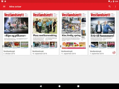 Vestlandsnytt eAvis screenshot 9