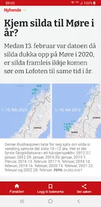 Vestlandsnytt screenshot 1
