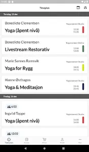 Yogarommet screenshot 3
