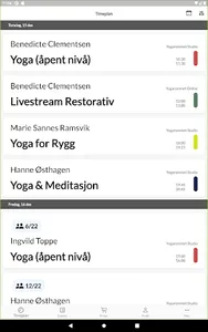 Yogarommet screenshot 6