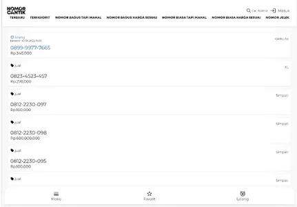 Nomor Cantik screenshot 4