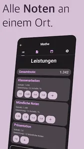 OneGrade - Dein Schulmanager screenshot 2